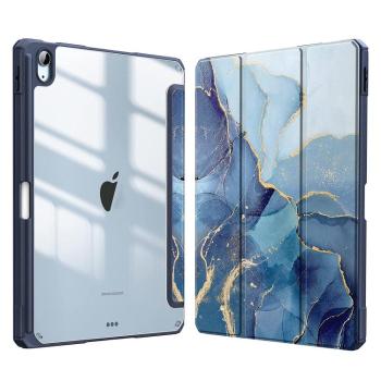 ART MARBLE FOLIO Puzdro pre Apple iPad 2025 / iPad 2022 BLUE