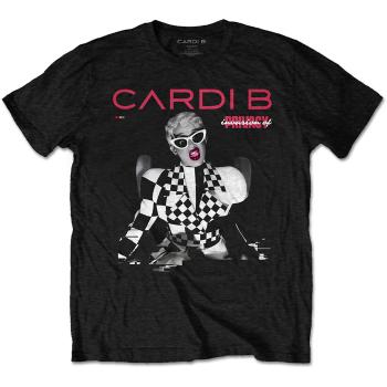 Cardi B tričko Transmission Čierna XL