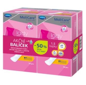 MOLICARE Premium lady pad 1,5 kvapky duopack 2 x 14 kusov
