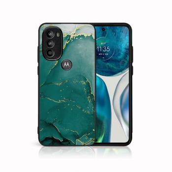 MY ART Ochranný kryt Motorola Moto G71 5G GREEN MARBLE (145)