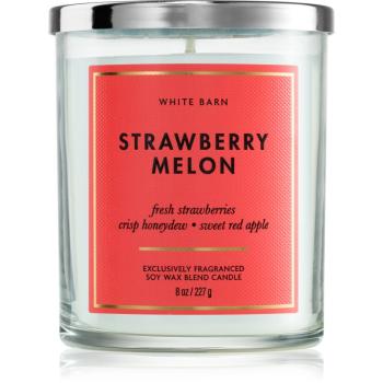 Bath & Body Works Strawberry Melon vonná sviečka 227 g
