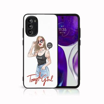 MY ART Ochranný obal pre Motorola Moto G62 5G TOUGH GIRL (131)