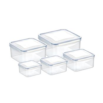 Tescoma FRESHBOX 5 részes dobozkészlet, négyszögletes, 5 db