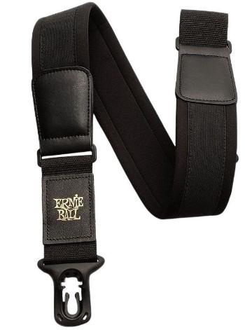 Ernie Ball Comfort Polylock Gitarový pás Regular Neoprene Black