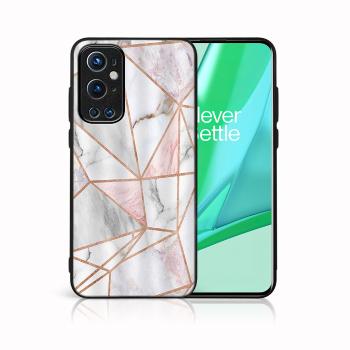 MY ART Ochranný obal OnePlus 9 Pro -PINK MARBLE (143)