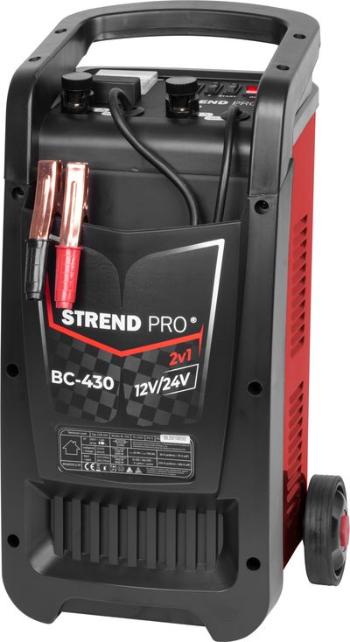 Vozík štartovací Strend Pro BC-430, nabíjací, 12/24V, 30 A, štart 250 A, na autobatérie