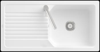 VILLEROY & BOCH VILLEROY & BOCH - Keramický drez Villeroy &amp; Boch Linara 60, 338601RW Stone white 338601RW