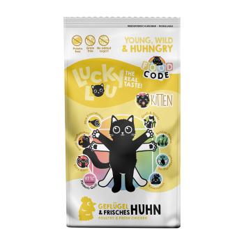 340g Lucky Lou Kitten szárnyas & csirke száraz macskatáp