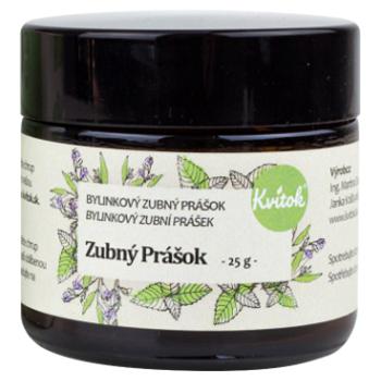KVITOK Bylinkový zubný prášok 25 g