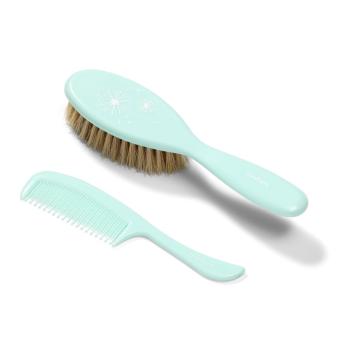 BabyOno Hair Brush kefa na vlasy pre deti Mint 2 ks