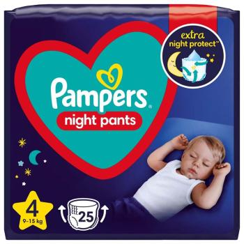 Pampers Night Pants 4 9 -15 kg 25 Ks,PAMPERS Night Pants Nohavičky plienkové jednorazové 4 (9-15 kg) 25 ks