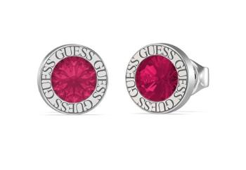 Guess Moderné oceľové náušnice kôstky Color My Day JUBE02244JWRHPKT/U