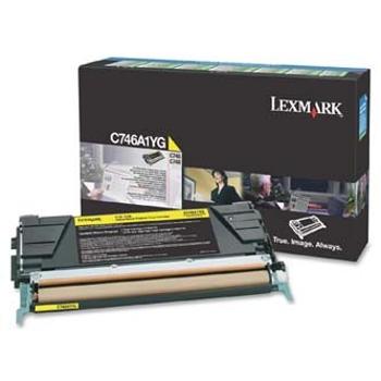 Lexmark C746A1YG žltý (yellow) originálny toner