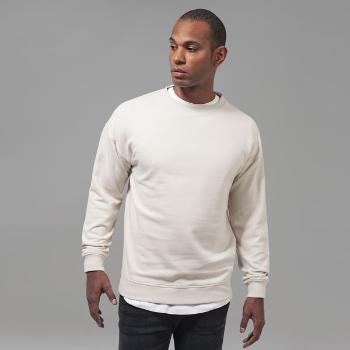 Pánska mikina Urban Classics Sweat Crewneck sand - XS