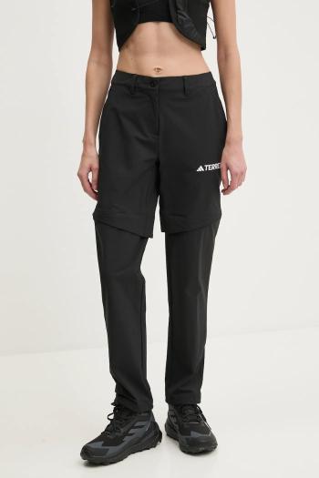 Turistické nohavice adidas TERREX Multi čierna farba, IZ3322
