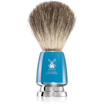 Mühle RYTMO Pure Badger štetec na holenie z jazvečej srsti Blue Resin 1 ks