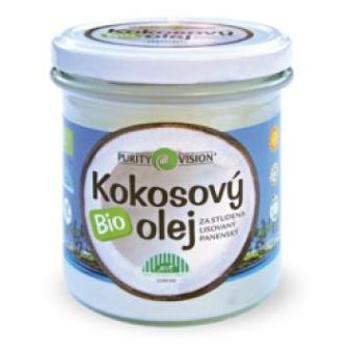 PURITY VISION Kokosový olej panenský v skle BIO 600 ml