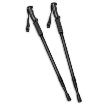 MG Nordic Walking trekingové palice 63-130 cm, čierne