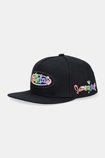 Šiltovka adidas Originals Pride x Jeremy Scott čierna farba, s nášivkou, JW8026