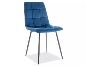 Signal Jedálenská stolička MILA VELVET Farba: Granátová / Bluvel 86