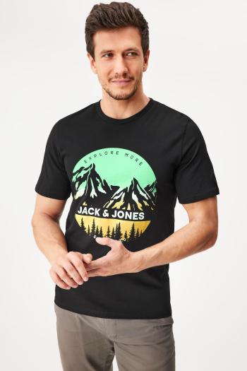 Bavlnené tričko JACK AND JONES JJPeak
