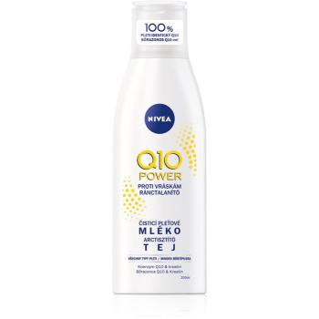 Nivea Q10 Power čistiace pleťové mlieko proti vráskam 200 ml