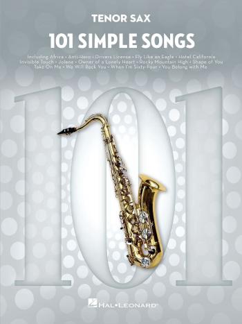 Hal Leonard 101 Simple Songs for Tenor Sax Noty