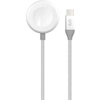 Epico Apple Watch nabíjací kábel USB-C 1,2 m – strieborný (9915102100017)