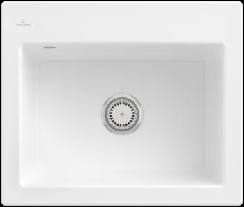 VILLEROY & BOCH VILLEROY & BOCH - Keramický drez Villeroy &amp; Boch Subway 60 S, 330901KG, Snow White 330901KG