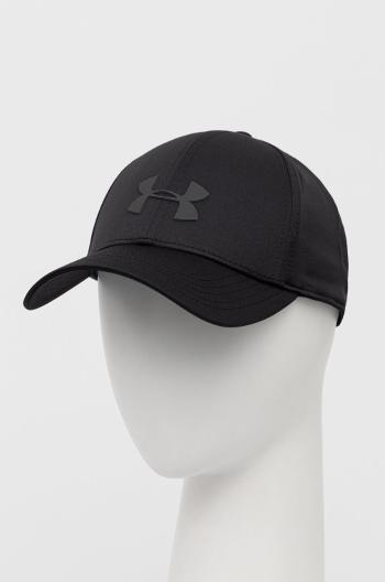 Čiapka Under Armour 1369781-001, čierna farba, jednofarebná