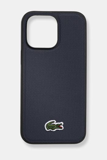 Puzdro na mobil Lacoste iPhone 14 Pro Max tmavomodrá farba, LCHMP14XPVCV