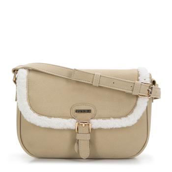 Dámska crossbody kabelka Wittchen s umelou kožušinou 97-4Y-501-9