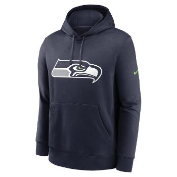 Nike Men's NFL Seattle Seahawks Nike Club Fleece Pullover Hoodie navy - XL