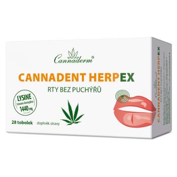 CANNADERM Cannadent HerpEX pery bez pľuzgierov 28 kapsúl