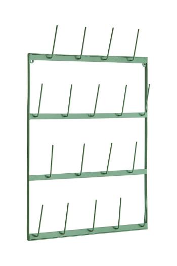 Organizátor na poháre Madam Stoltz 40 x 7 x 62 cm tyrkysová farba