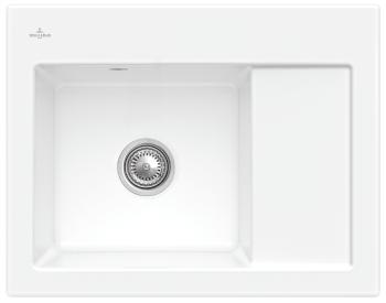 VILLEROY & BOCH VILLEROY & BOCH - Keramický drez Villeroy &amp; Boch Subway 45 Compact, 331201R1 White Alpin 331201R1