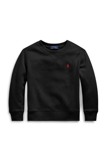 Detská mikina Polo Ralph Lauren čierna farba, jednofarebná, 322772102004