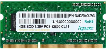 RAM memória Apacer SO-DIMM 4GB DDR3 1600MHz CL11