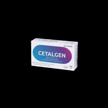 GLENMARK Cetalgen 500 mg/200 mg, 20 tabliet