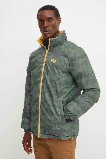 Obojstranná bunda Helly Hansen pánska, žltá farba, zimná