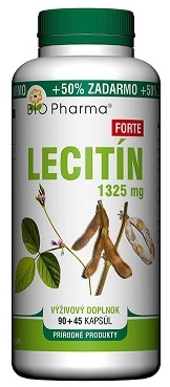 BIO PHARMA Lecitín Forte 1325 mg, 135 kapsúl