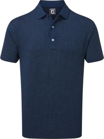 Footjoy Jacquard Dot Navy/White L Polo košeľa