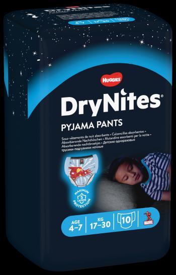 HUGGIES® Dry Nites medium pre chlapcov plienkové nohavičky 17-30 kg 10 ks