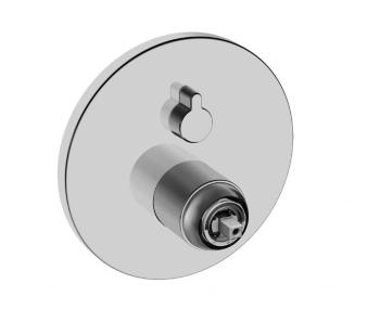 HANSA - Varox Pro Batéria pod omietku na 2 spotrebiče, s prepínačom, chróm 40529083