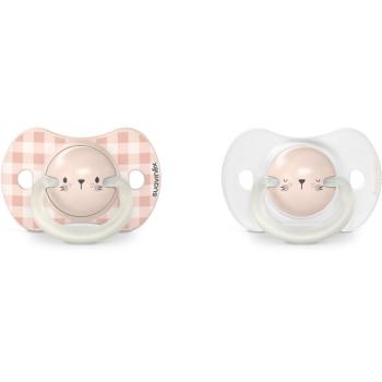 Suavinex Night & Day Physiological 6-18 m cumi Pink Rabbit 2 db