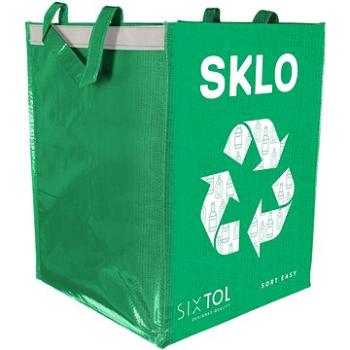 SIXTOL Vrece na triedený odpad SORT EASY GLASS, 30 × 30 × 40 cm, 36 l (SX4205)