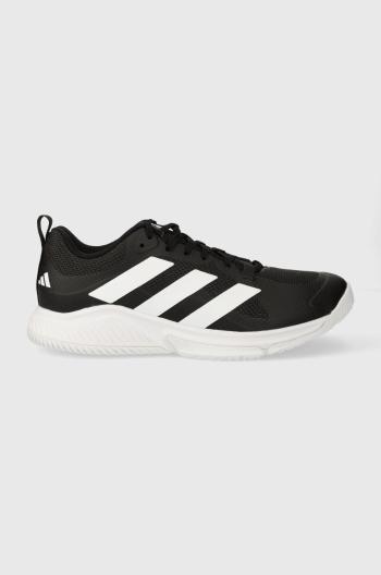 Tréningové topánky adidas Performance Court Team Bounce 2.0 čierna farba, HR0609