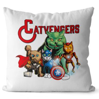 Vankúš Catvengers (Velikost: 55 x 55 cm)