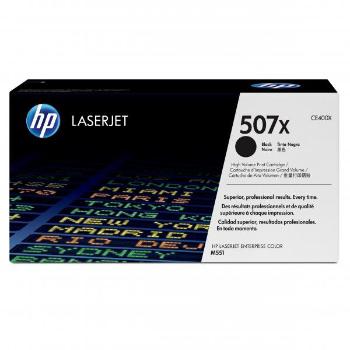 HP originál toner CE400X, black, 11000str., HP 507X, HP LaserJet Enterprise 500 color M551, O, čierna