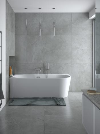 BESCO - Voľne stojaca vaňa ZOYA - Rozmer vane - 170 × 80 cm, Spôsob prevedenia - Ľavé VANZOYA170L